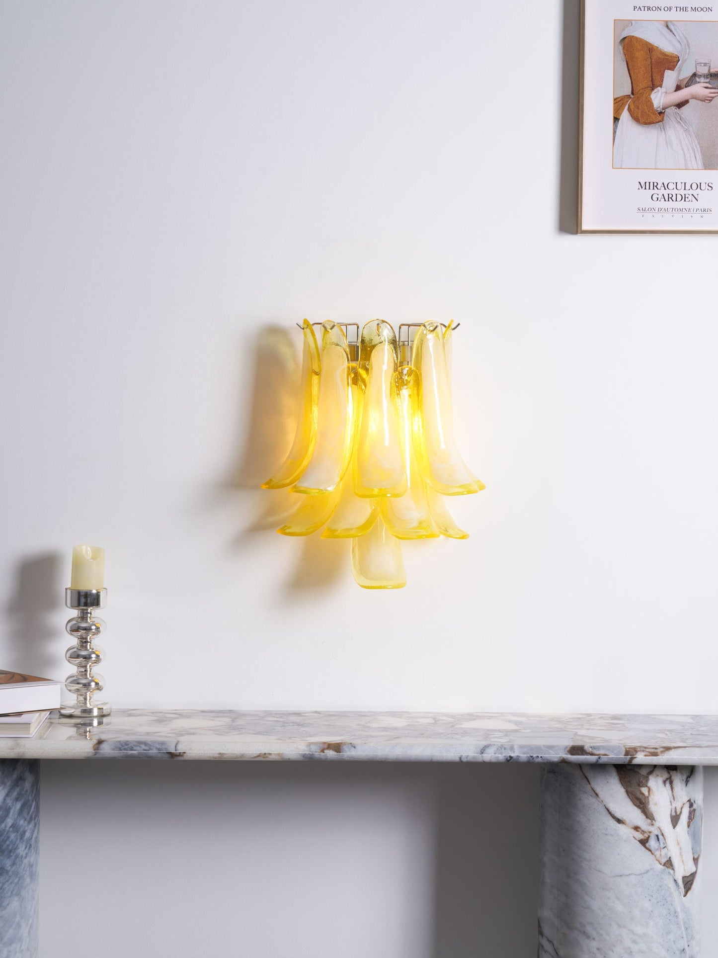 Petalo Glass Wall Light - YIOSI