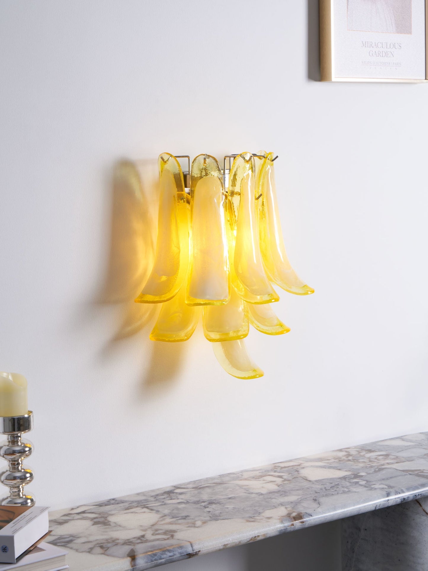 Petalo Glass Wall Light - YIOSI