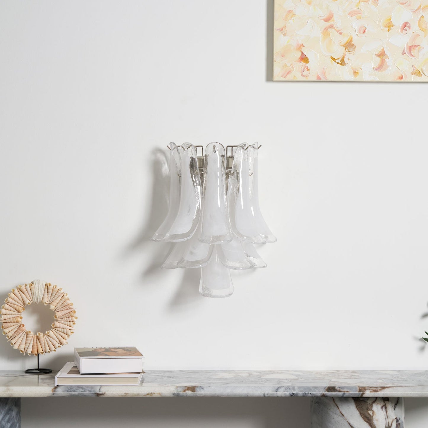 Petalo Glass Wall Light - YIOSI