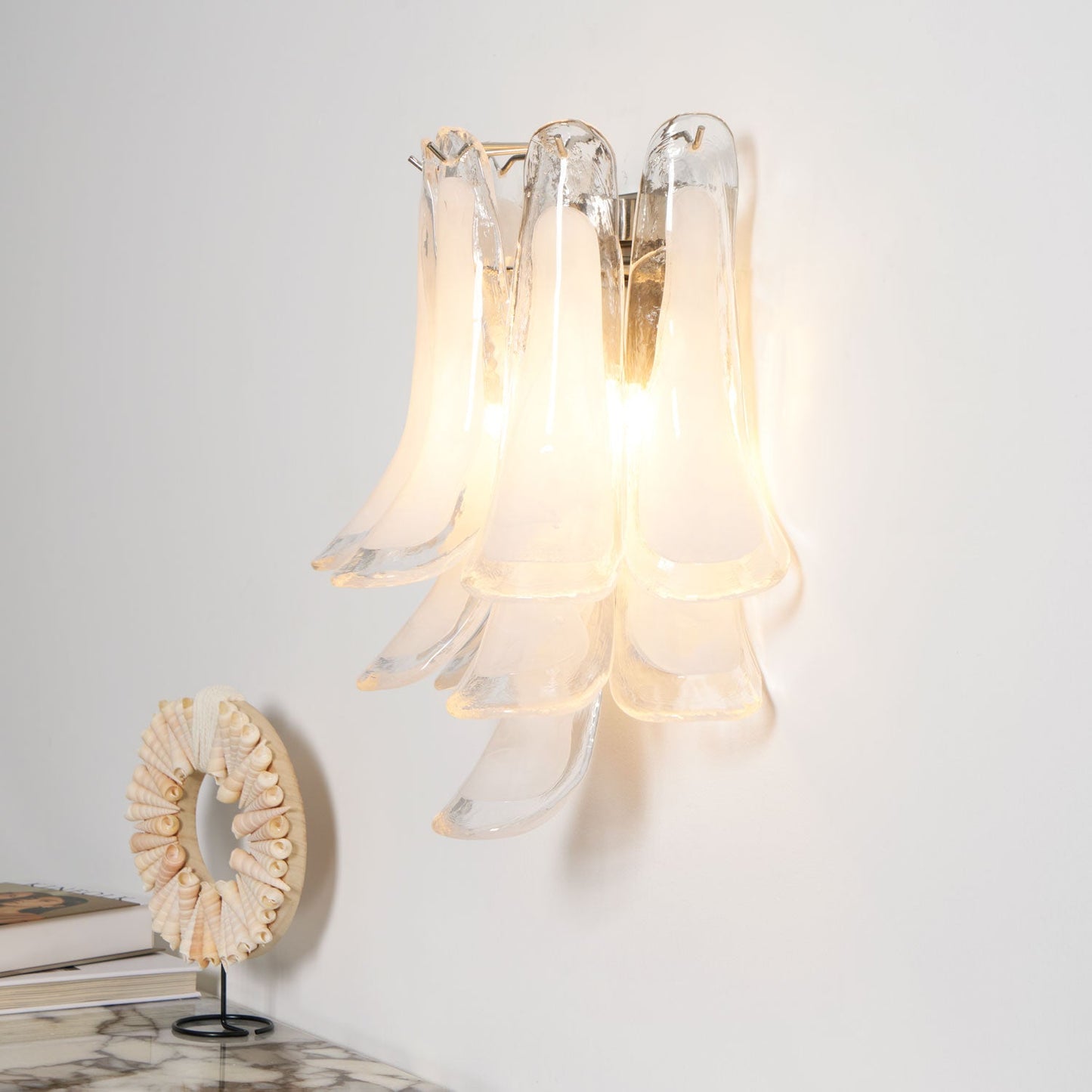 Petalo Glass Wall Light - YIOSI