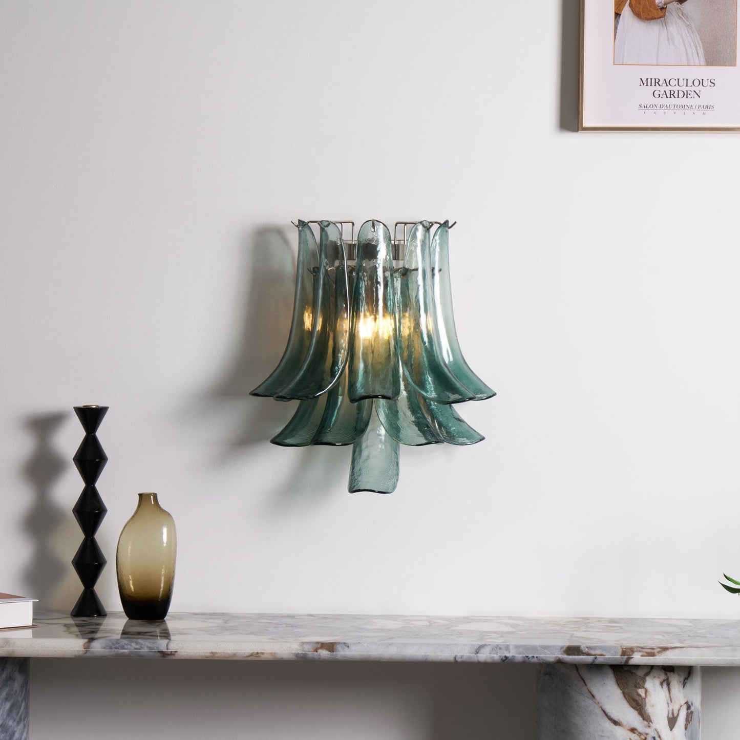 Petalo Glass Wall Light - YIOSI