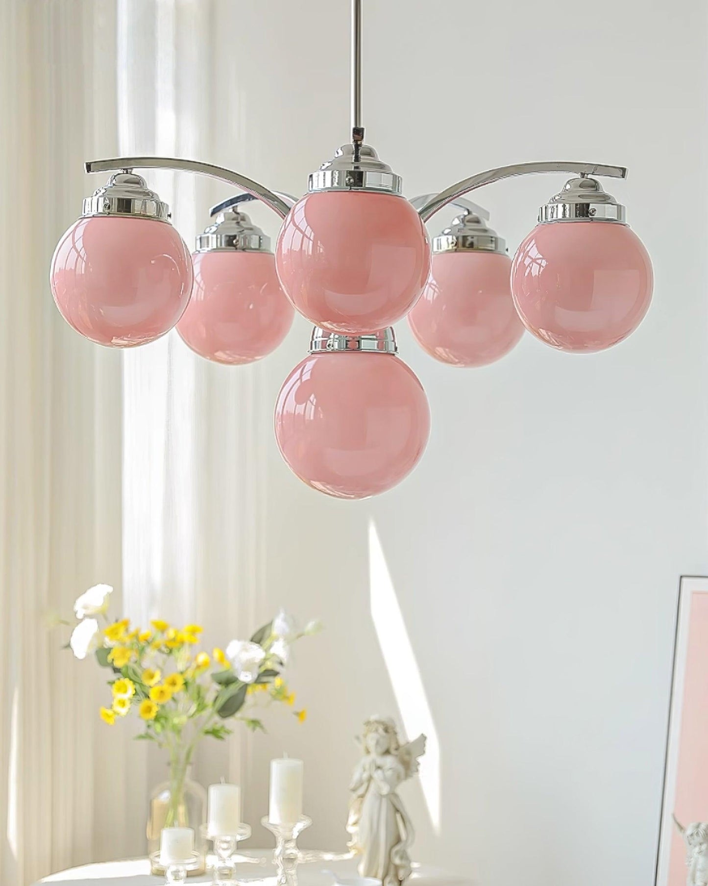 Pink Salamanca Chandelier - YIOSI