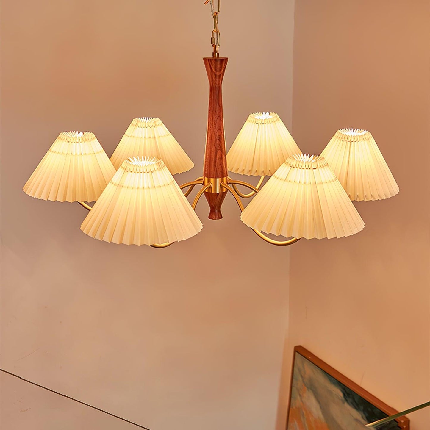 Pleated Chandelier - YIOSI