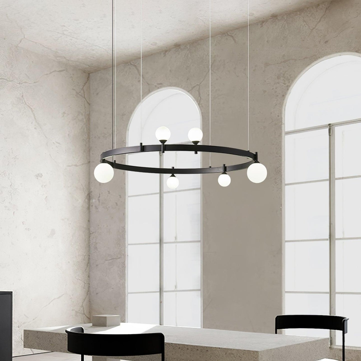 Pomi Round Chandelier - YIOSI