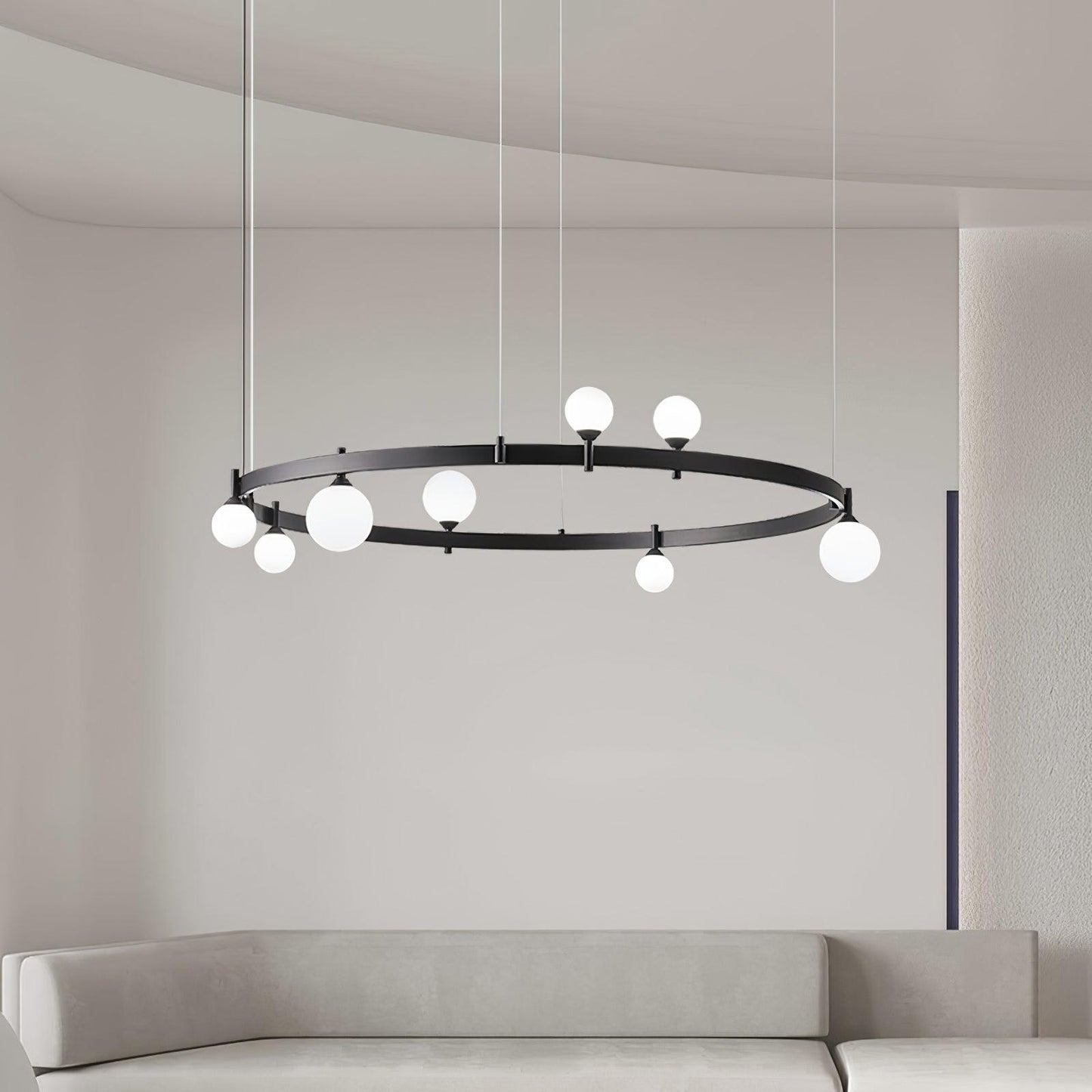 Pomi Round Chandelier - YIOSI