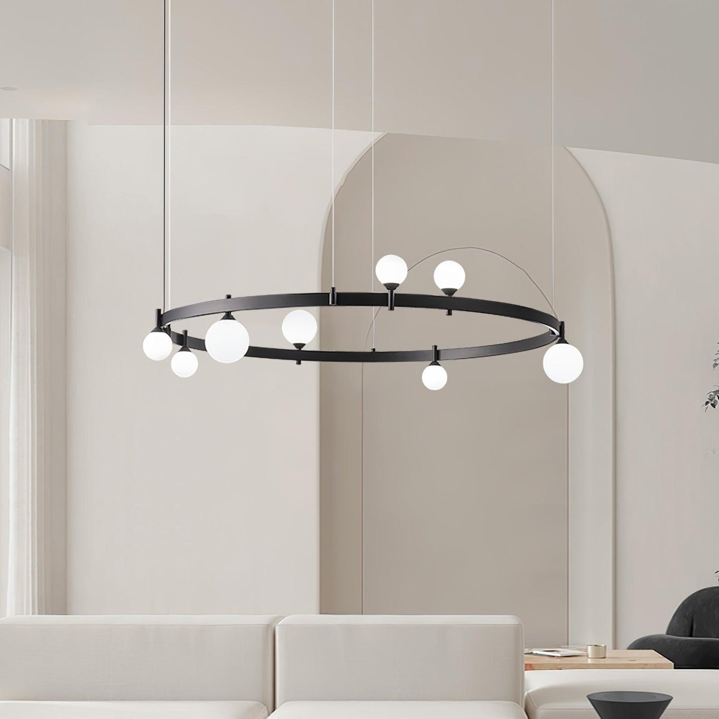 Pomi Round Chandelier - YIOSI