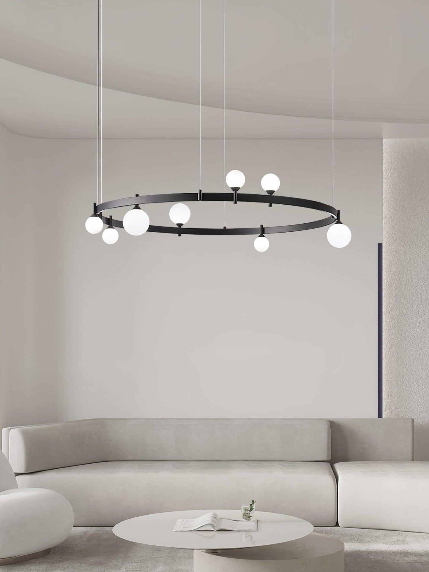 Pomi Round Chandelier - YIOSI