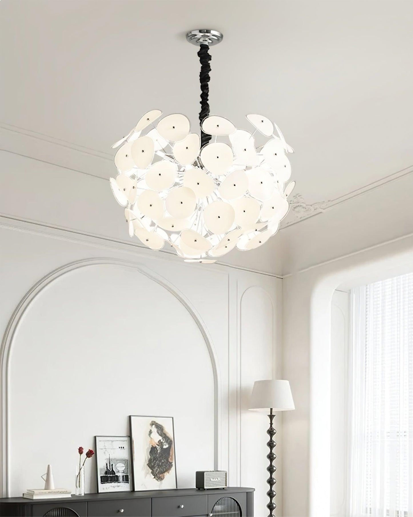 Poppy Glass Chandelier - YIOSI