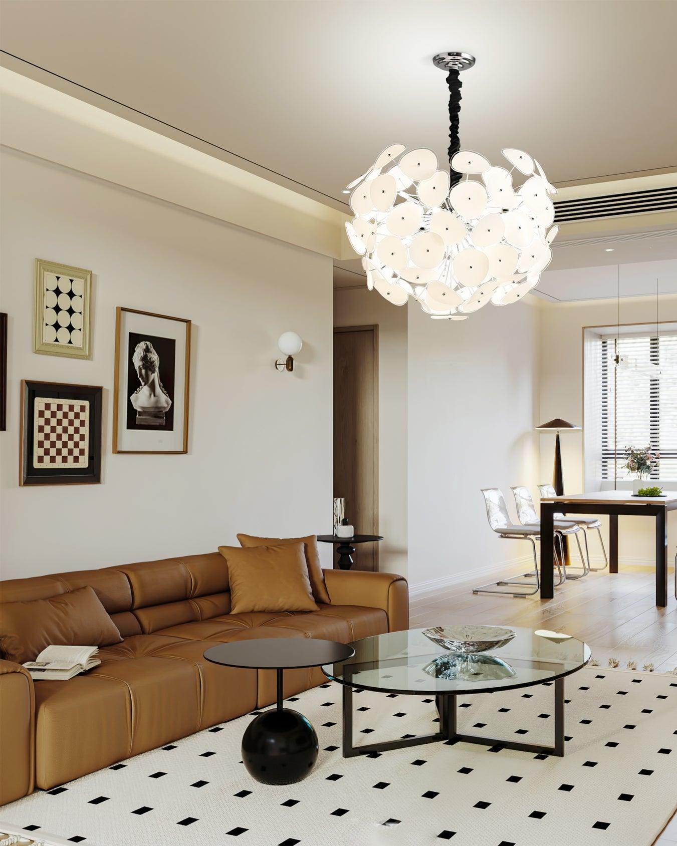 Poppy Glass Chandelier - YIOSI