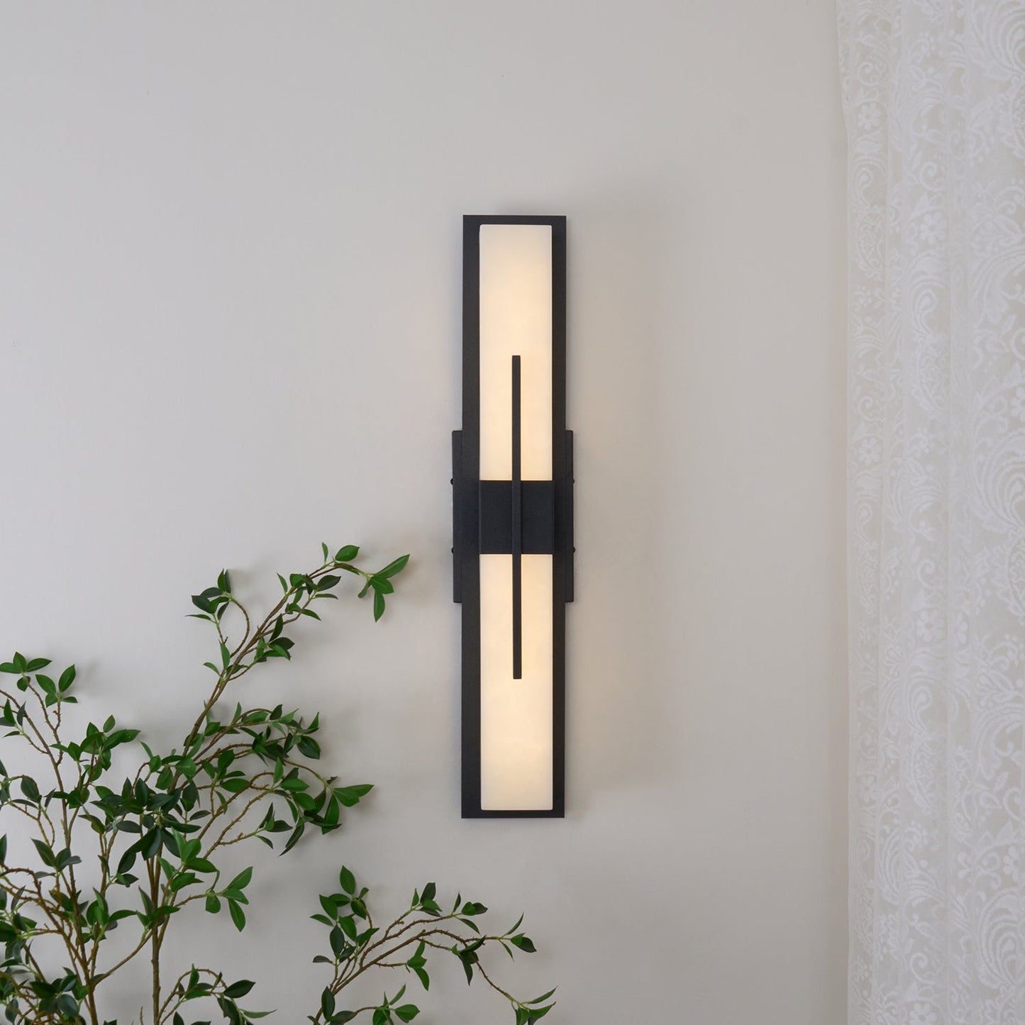 Possini Outdoor Wall Light Waterproof Stainless Steel LED Sconce