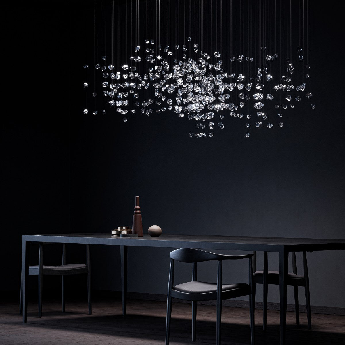 Raw Crystal Customize Chandelier - YIOSI