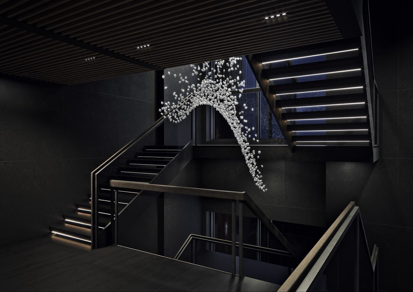 Raw Crystal Customize Chandelier - YIOSI