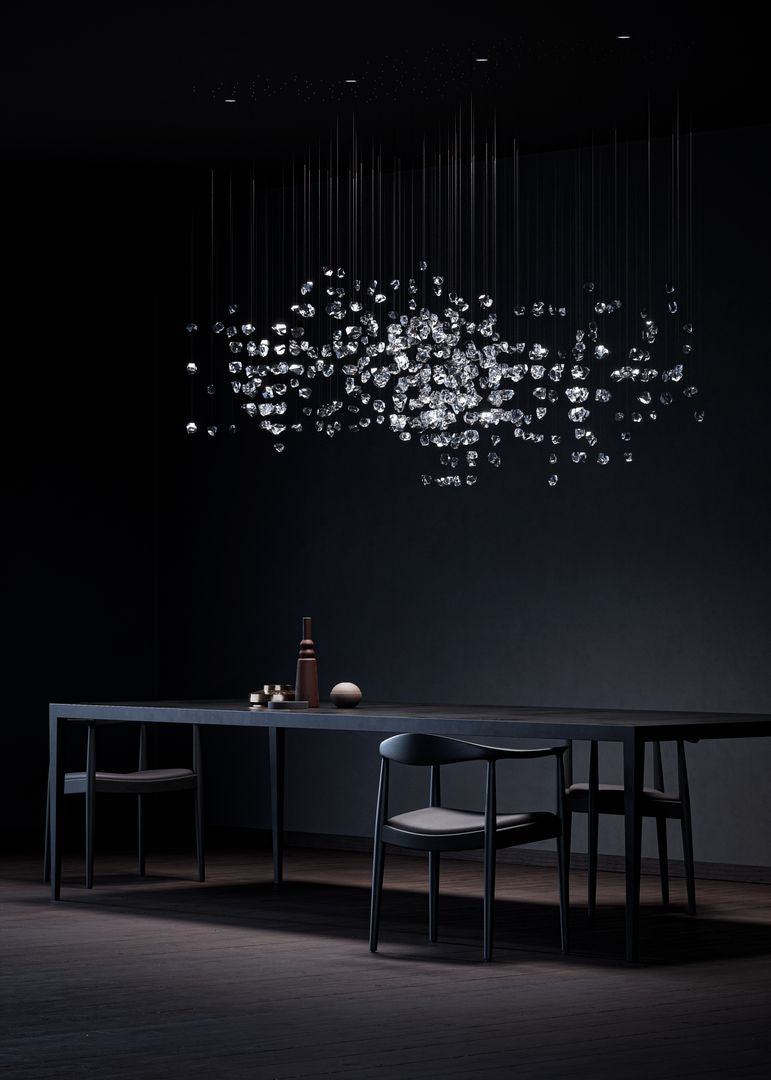 Raw Crystal Customize Chandelier - YIOSI