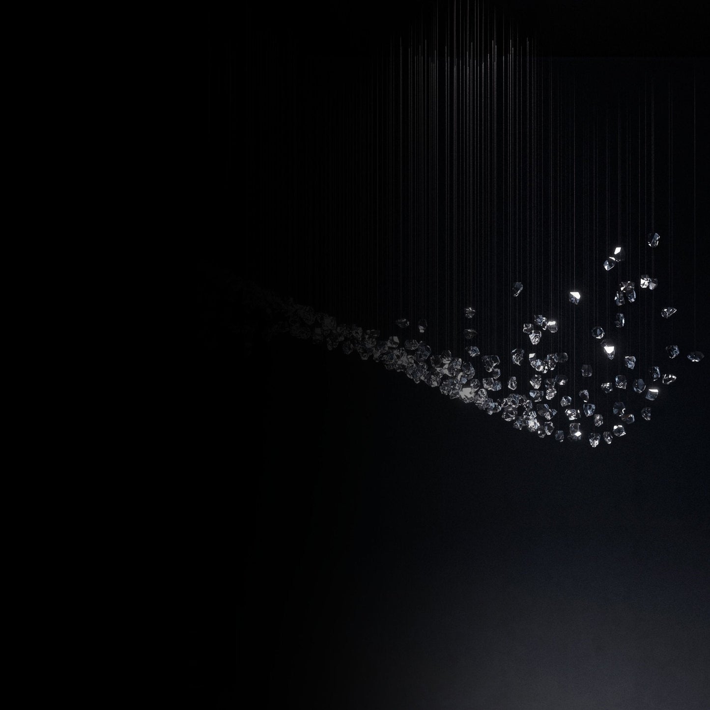 Raw Crystal Customize Chandelier - YIOSI