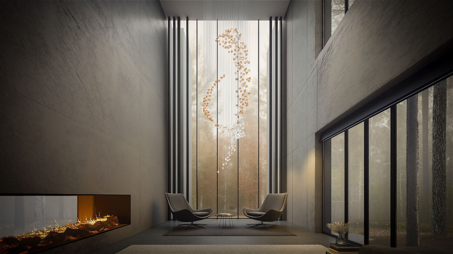 Raw Crystal Customize Chandelier - YIOSI