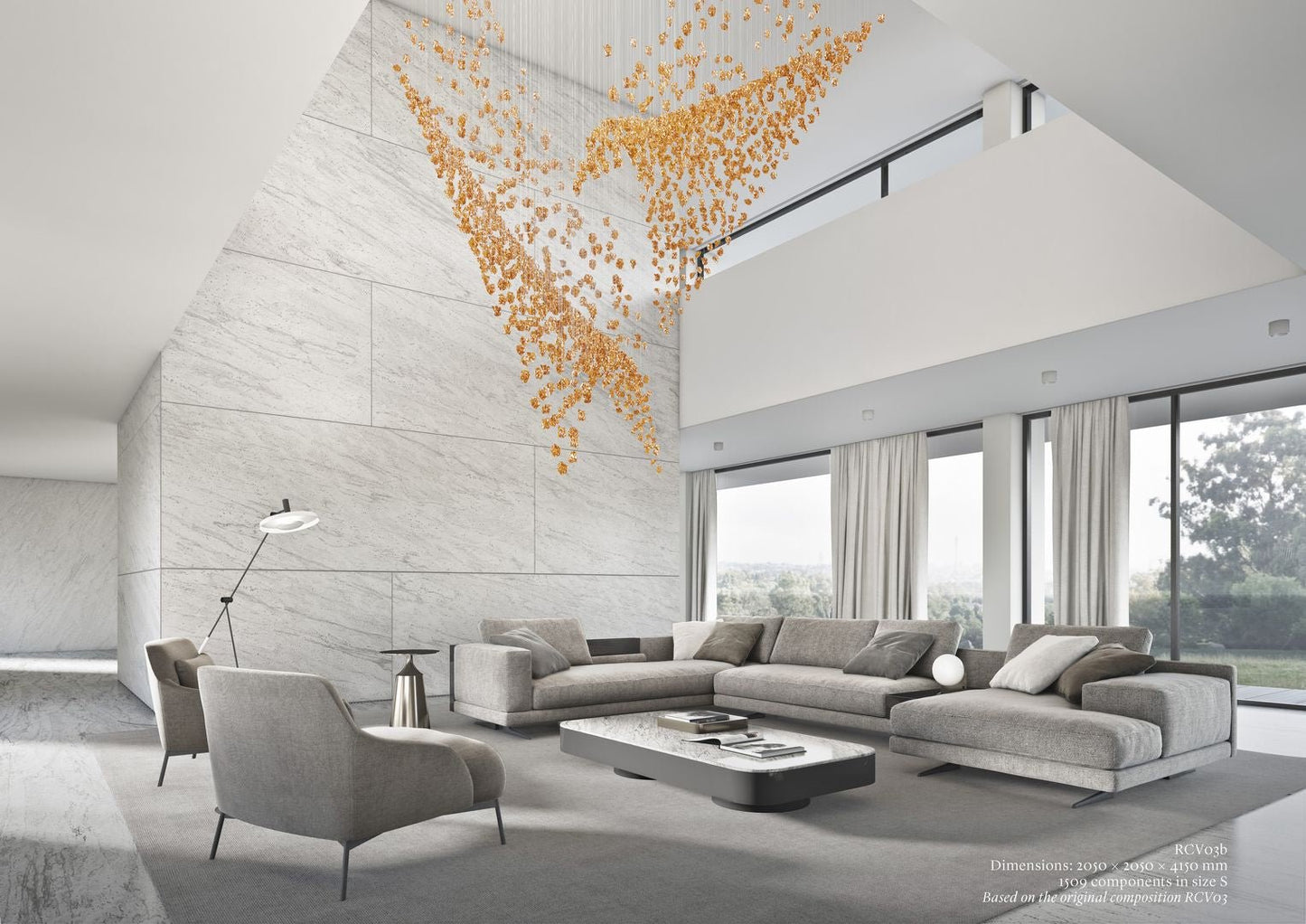 Raw Crystal Customize Chandelier - YIOSI