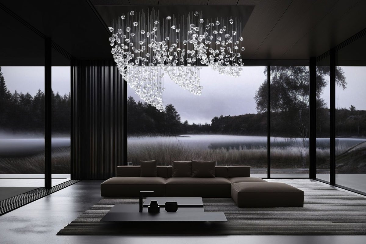 Raw Crystal Customize Chandelier - YIOSI