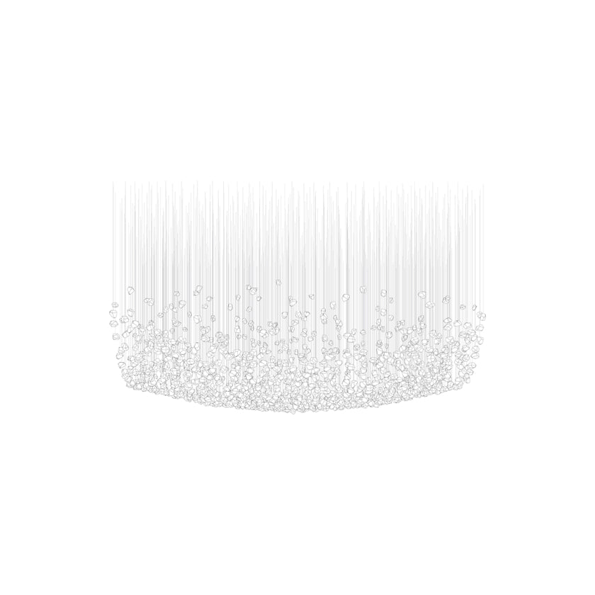 Raw Crystal Customize Chandelier - YIOSI