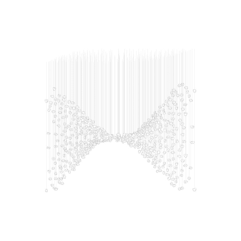 Raw Crystal Customize Chandelier - YIOSI