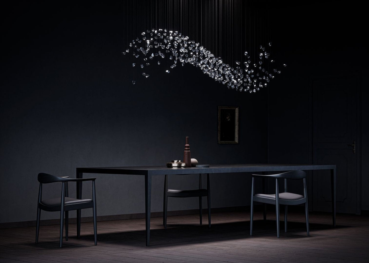 Raw Crystal Customize Chandelier - YIOSI