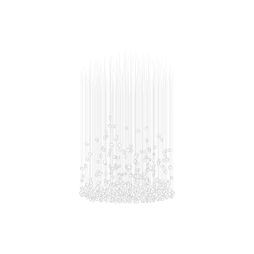 Raw Crystal Customize Chandelier - YIOSI