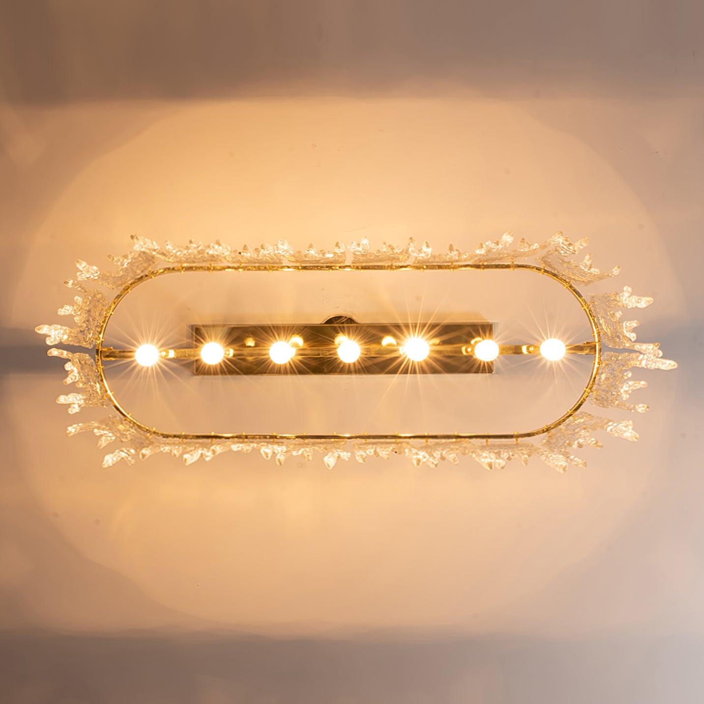 Rectangular Icicle Glass Chandelier - YIOSI