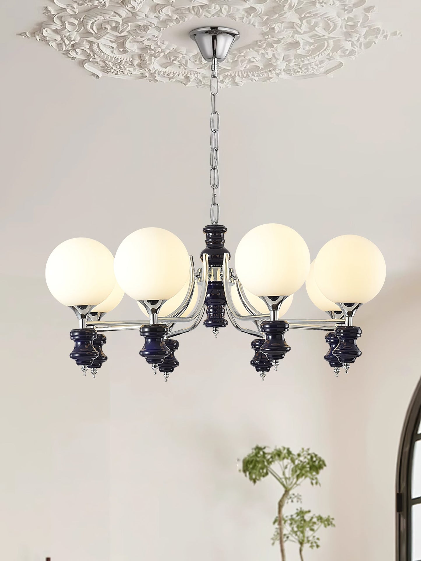 Regal Orb Chandelier - YIOSI