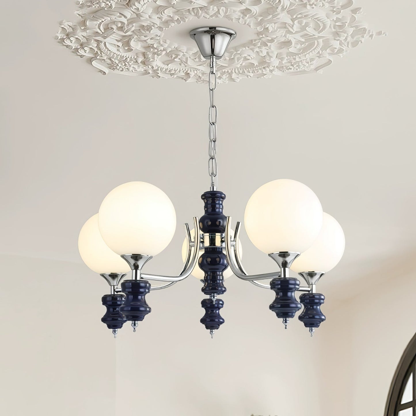 Regal Orb Chandelier - YIOSI