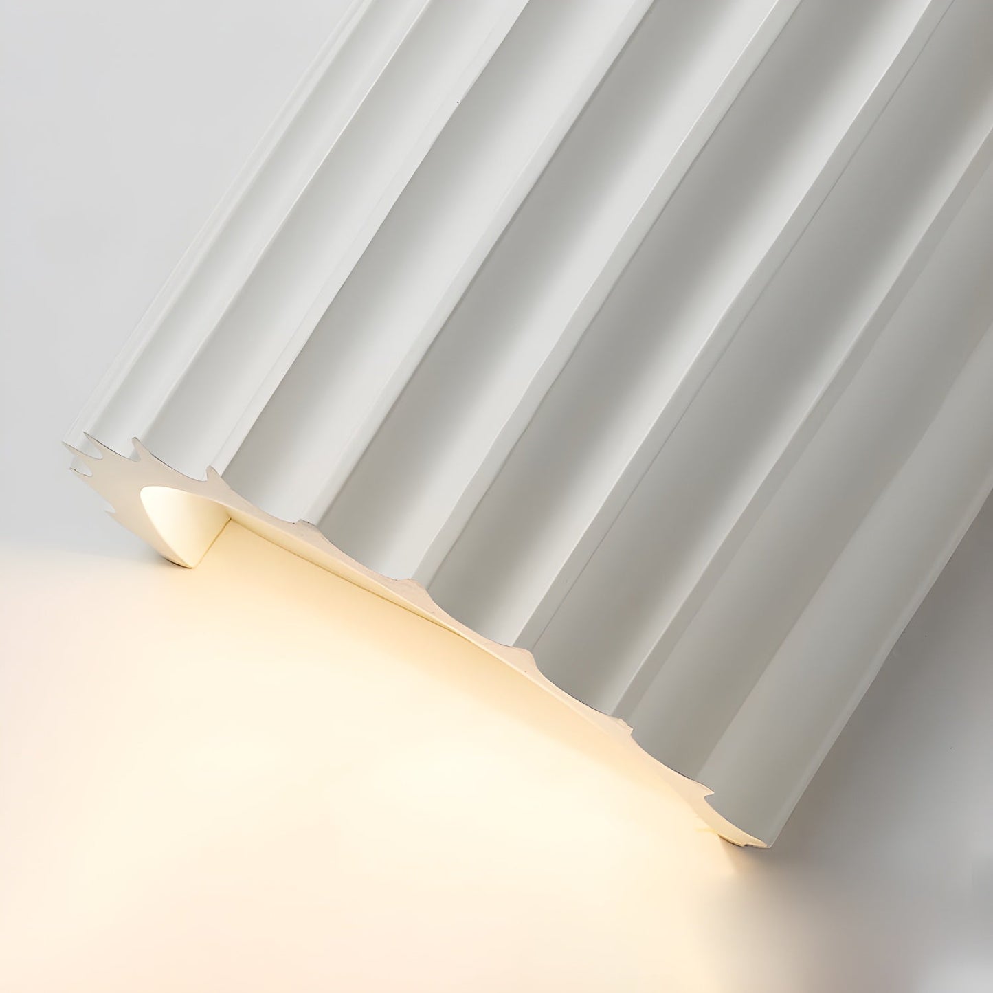 Resin Ribbed Wall Lamp - YIOSI