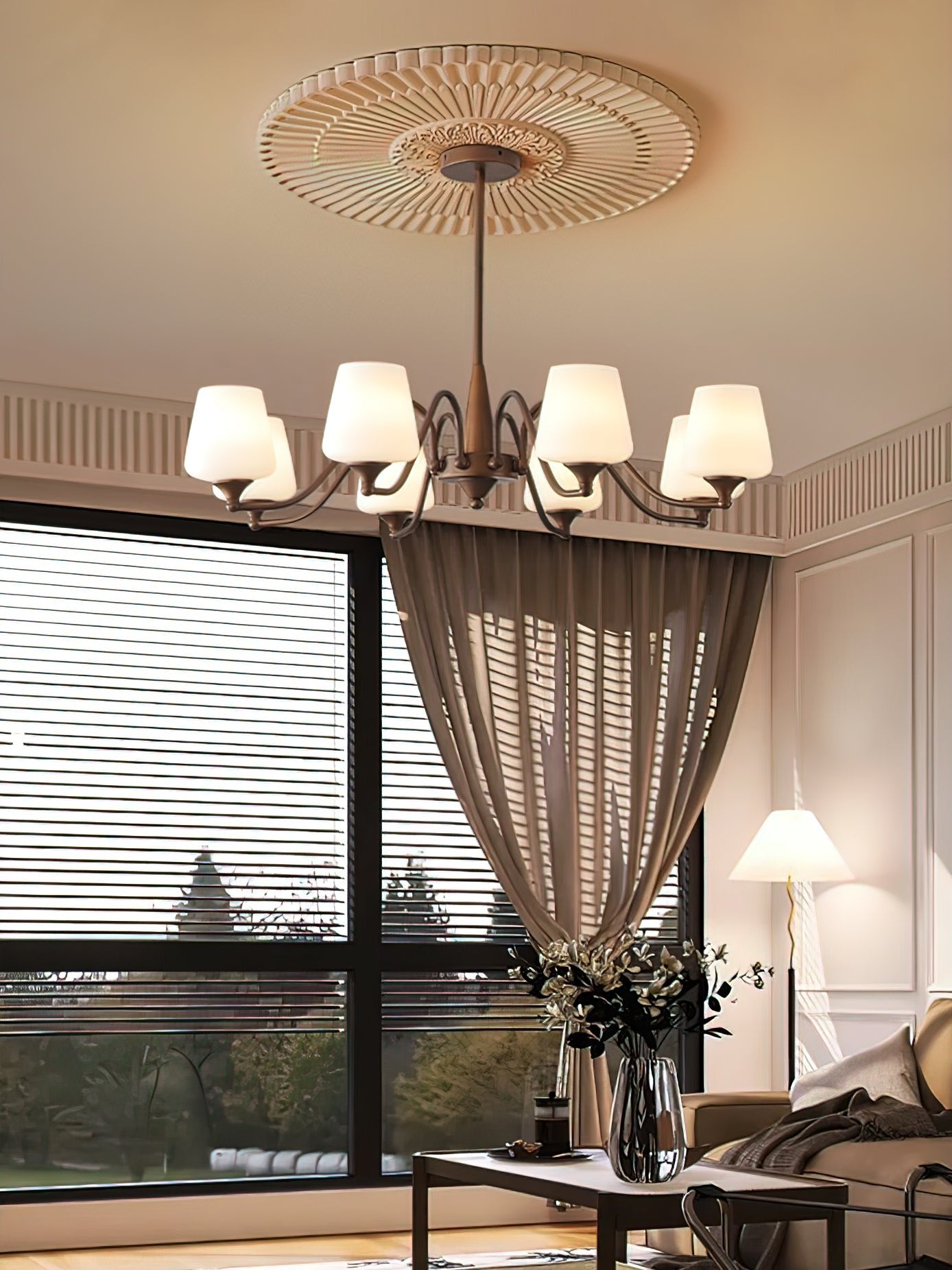 Ridge Chandelier - YIOSI
