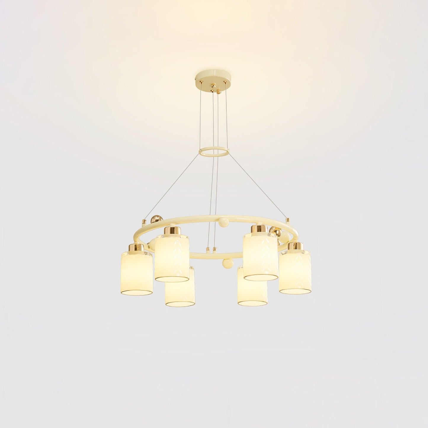 Ring Glass Cup Chandelier - YIOSI