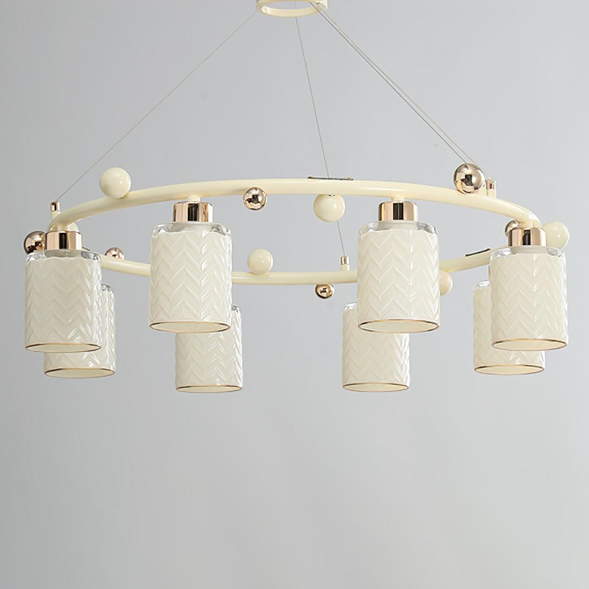 Ring Glass Cup Chandelier - YIOSI