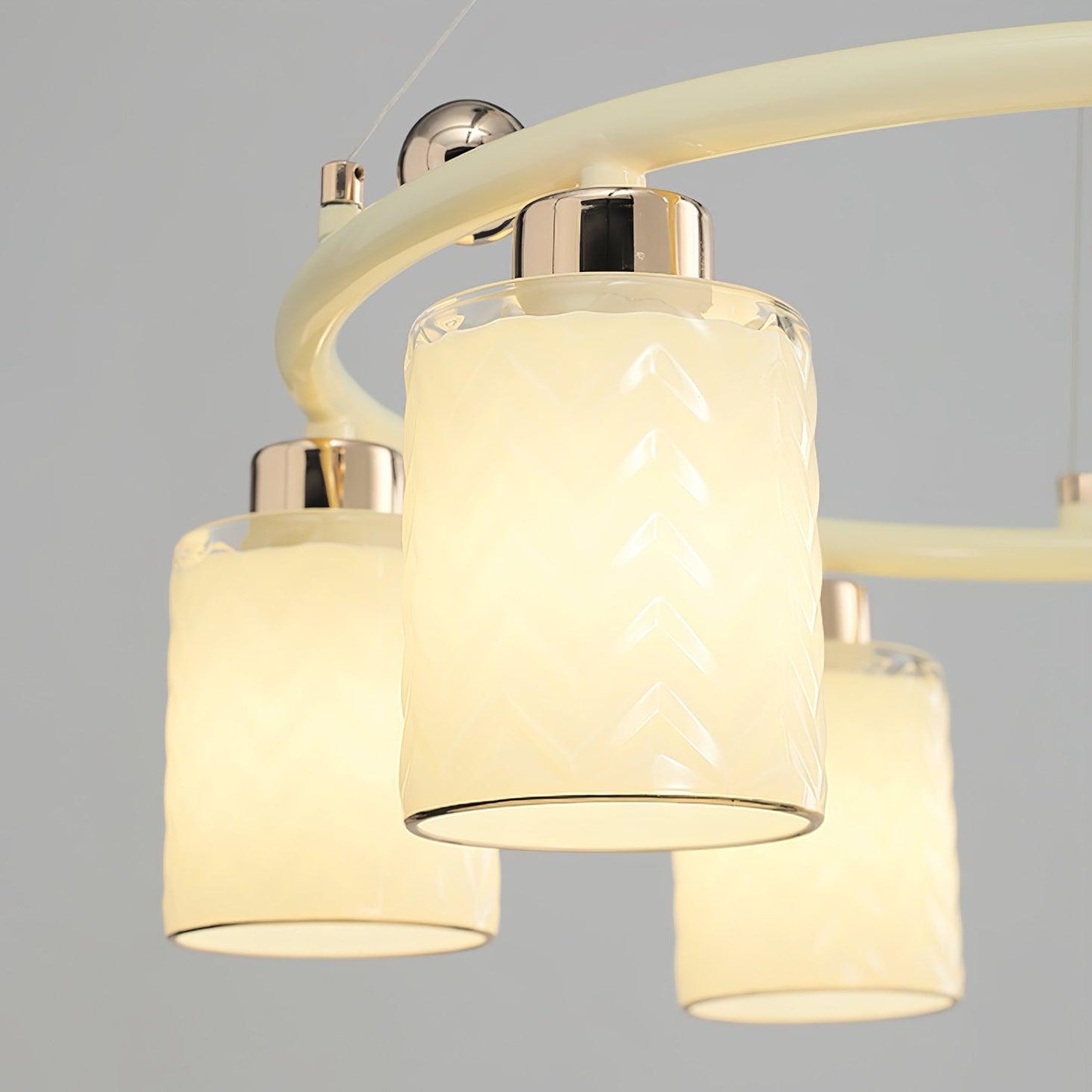 Ring Glass Cup Chandelier - YIOSI
