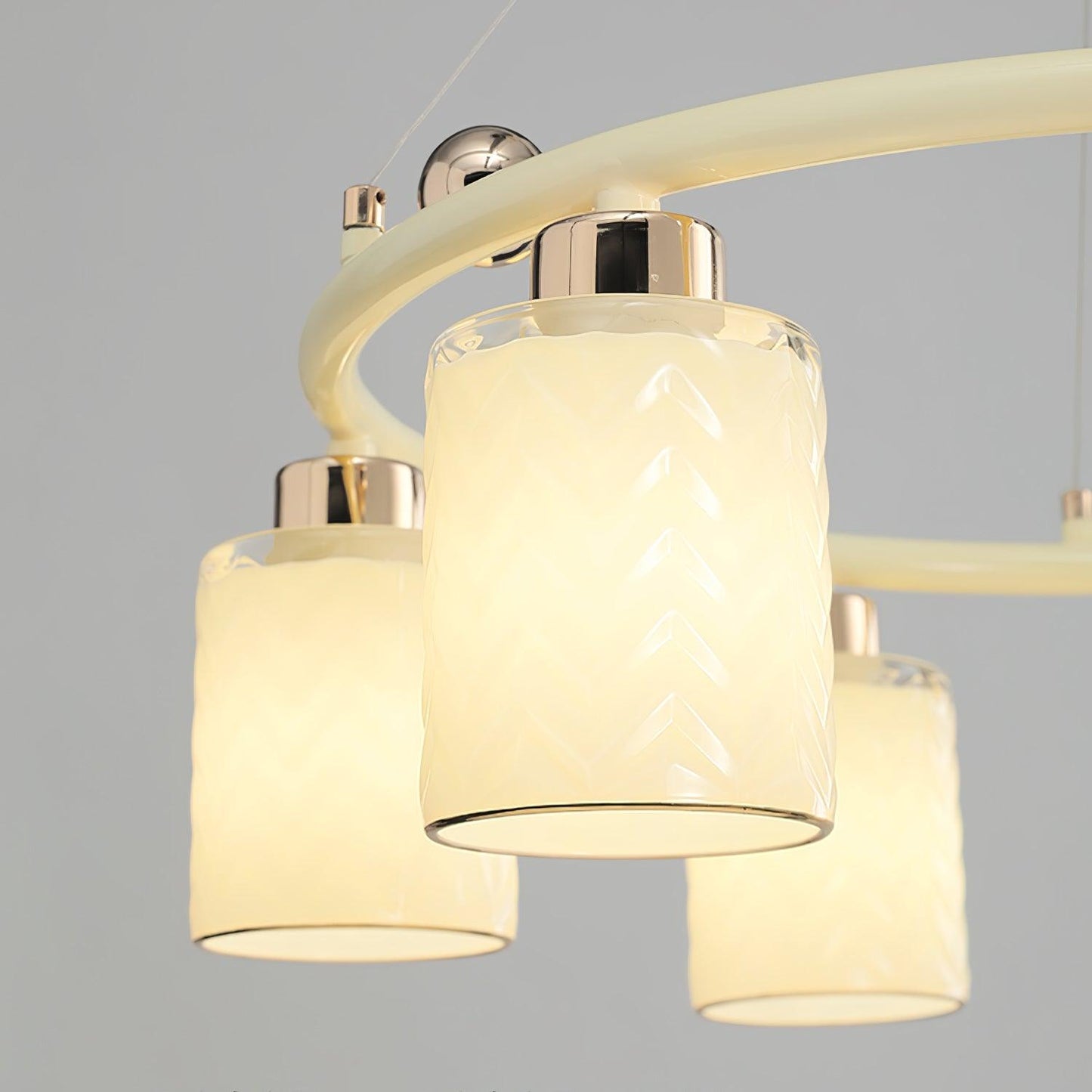Ring Glass Cup Chandelier - YIOSI