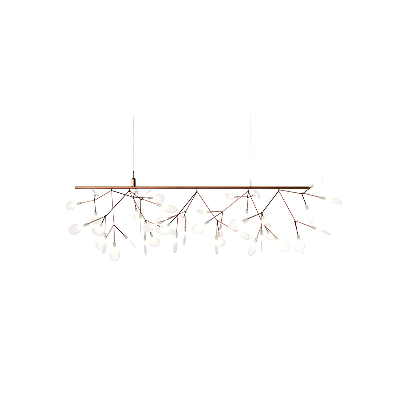 Rose Gold Firefly LED Chandelier - YIOSI
