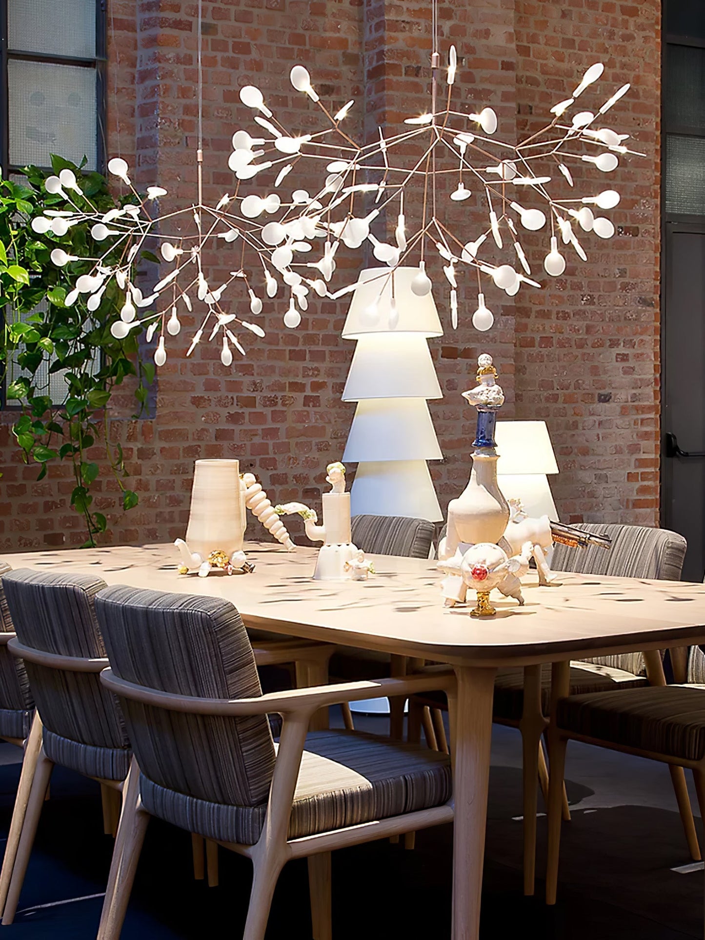 Rose Gold Firefly LED Chandelier - YIOSI