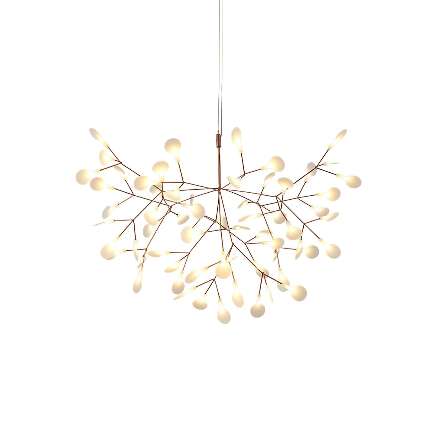 Rose Gold Firefly LED Chandelier - YIOSI