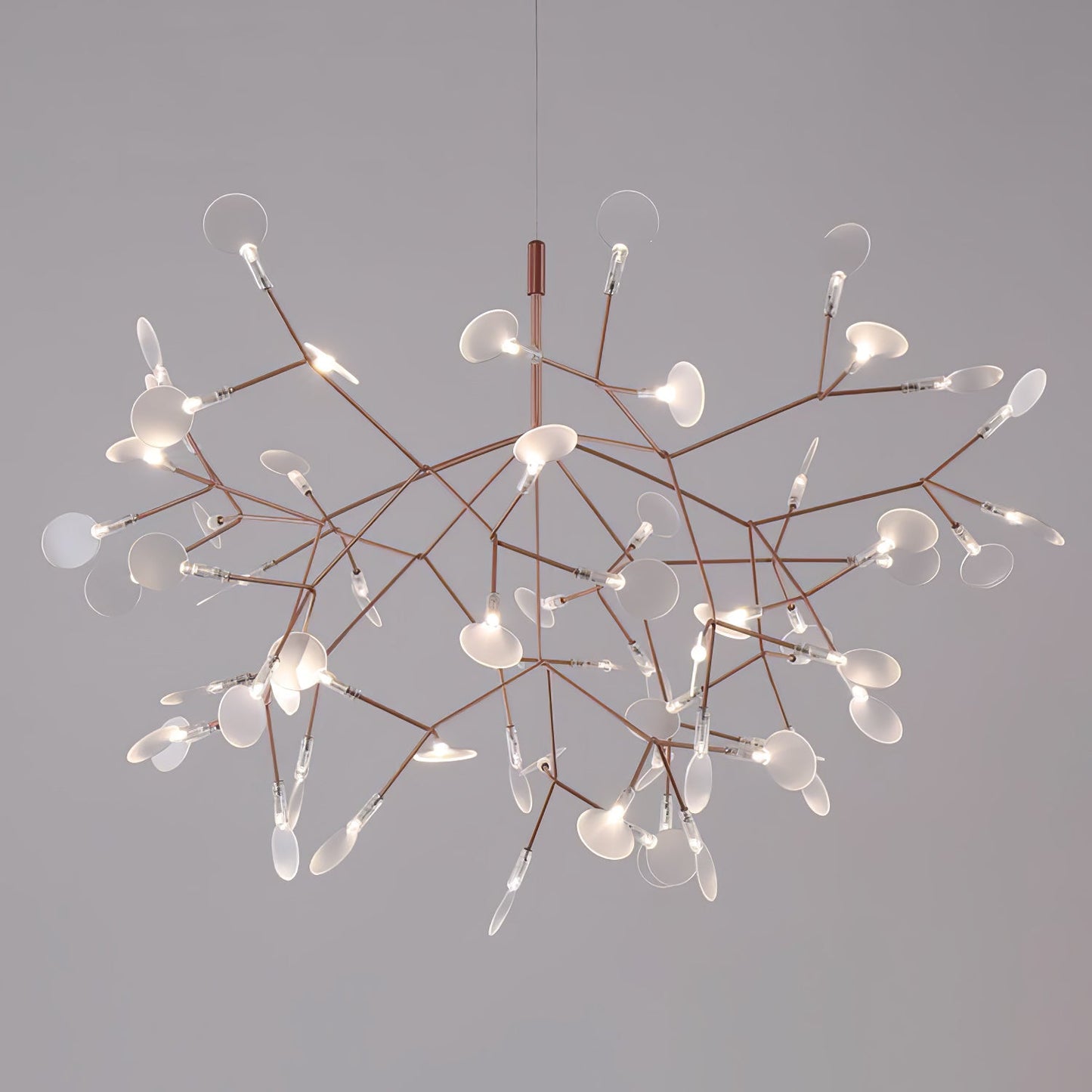 Rose Gold Firefly LED Chandelier - YIOSI