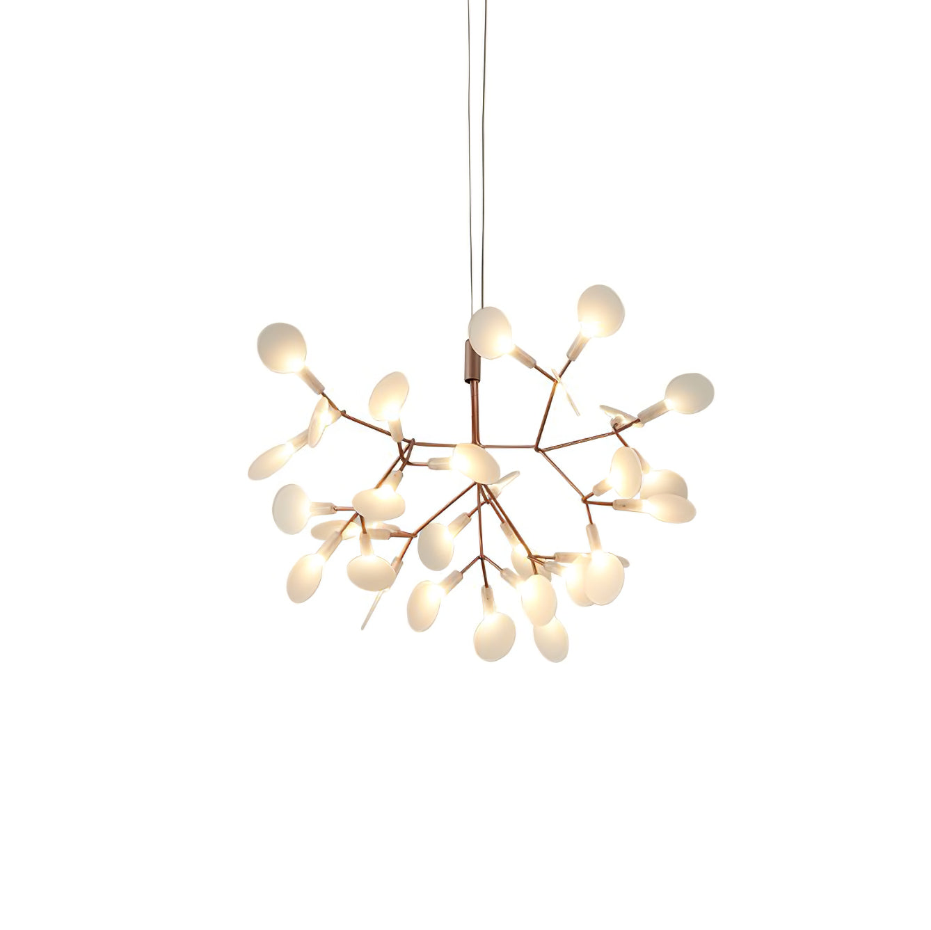Rose Gold Firefly LED Chandelier - YIOSI