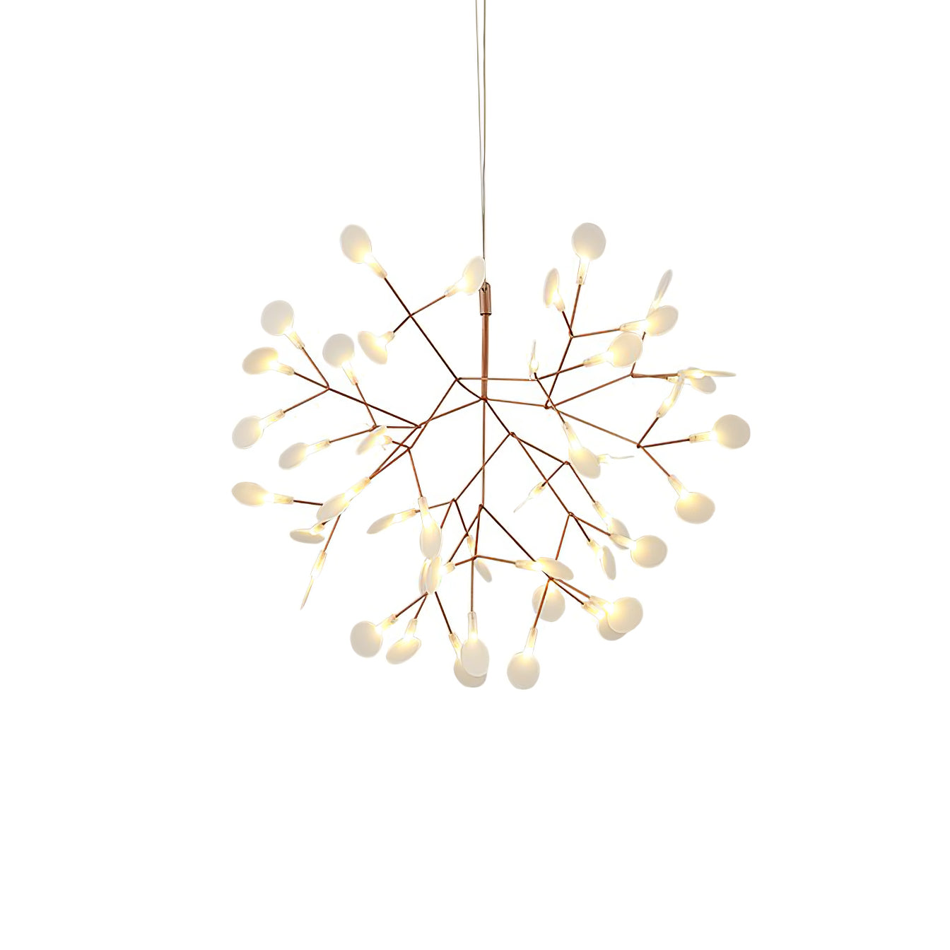 Rose Gold Firefly LED Chandelier - YIOSI