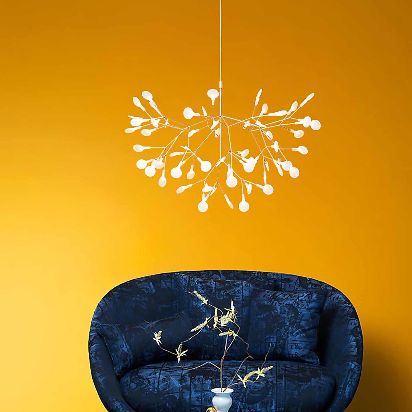 Rose Gold Firefly LED Chandelier - YIOSI