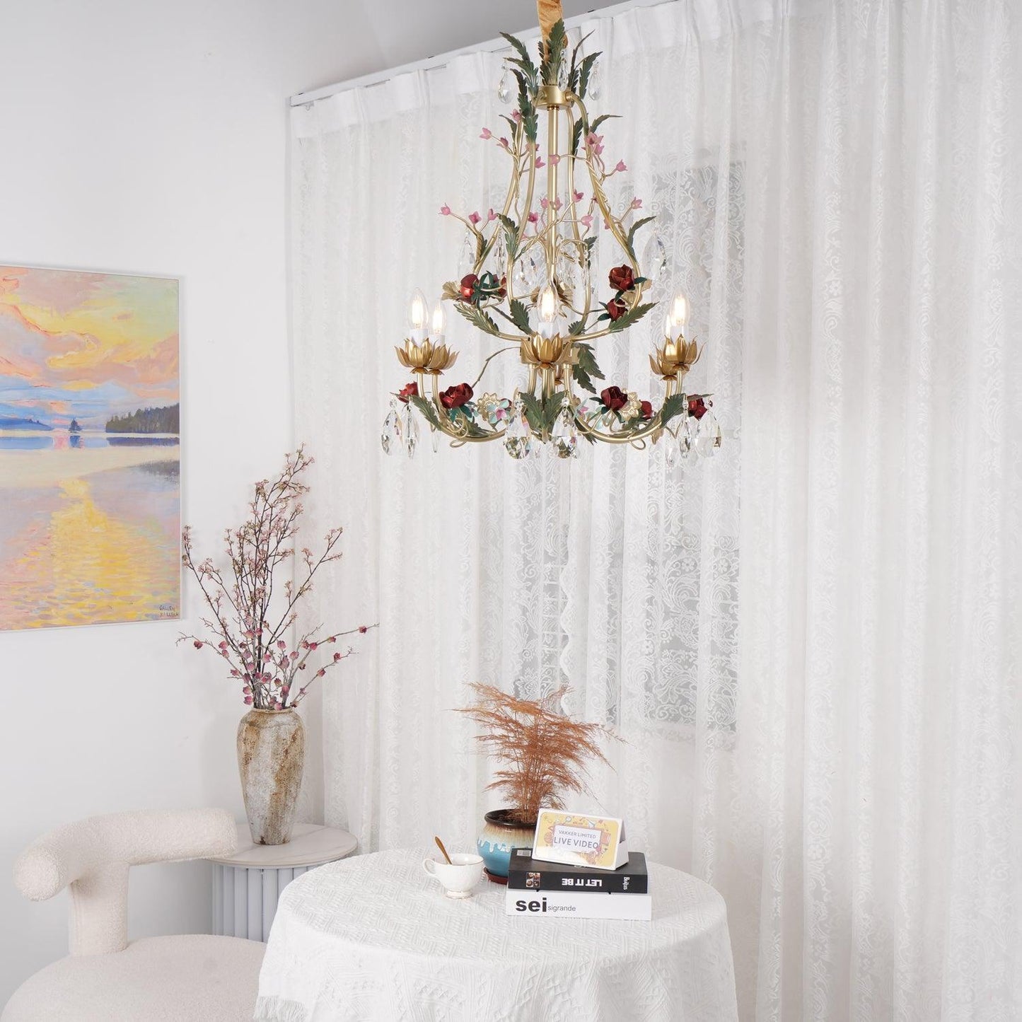 Rose Love Chandelier - YIOSI