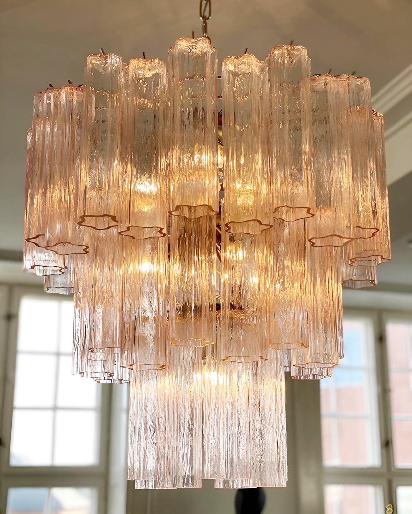 Rose Murano Glass Chandelier - YIOSI