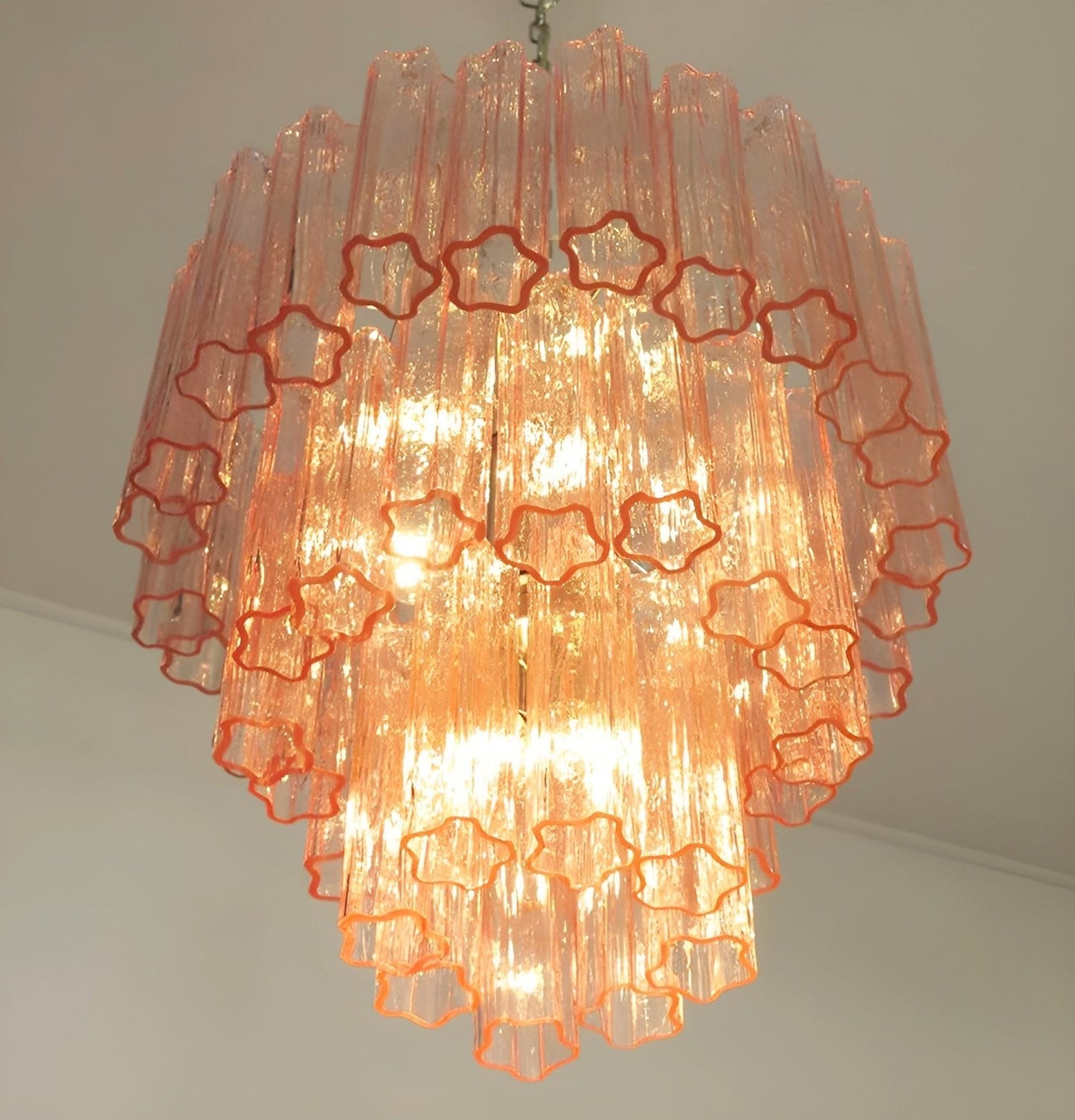 Rose Murano Glass Chandelier - YIOSI