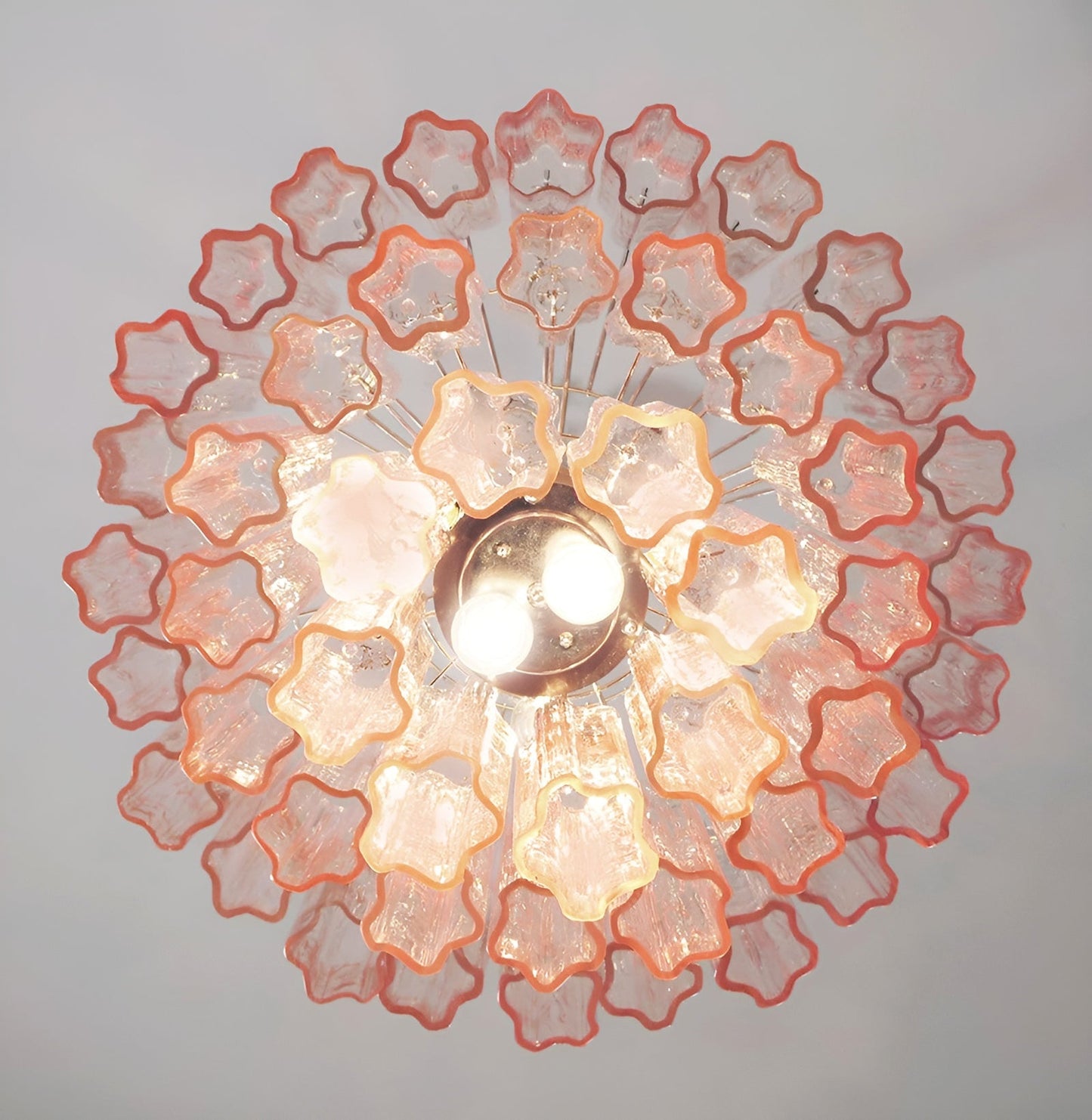 Rose Murano Glass Chandelier - YIOSI