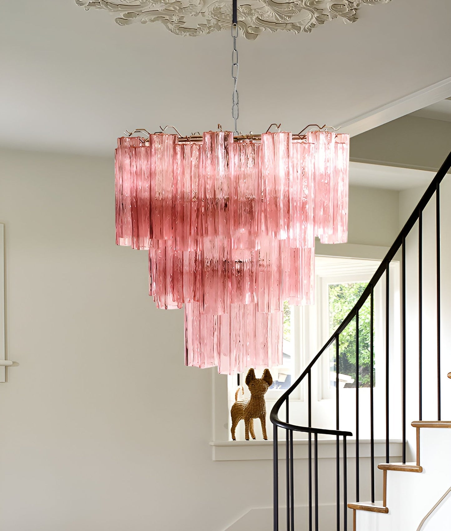Rose Murano Glass Chandelier - YIOSI
