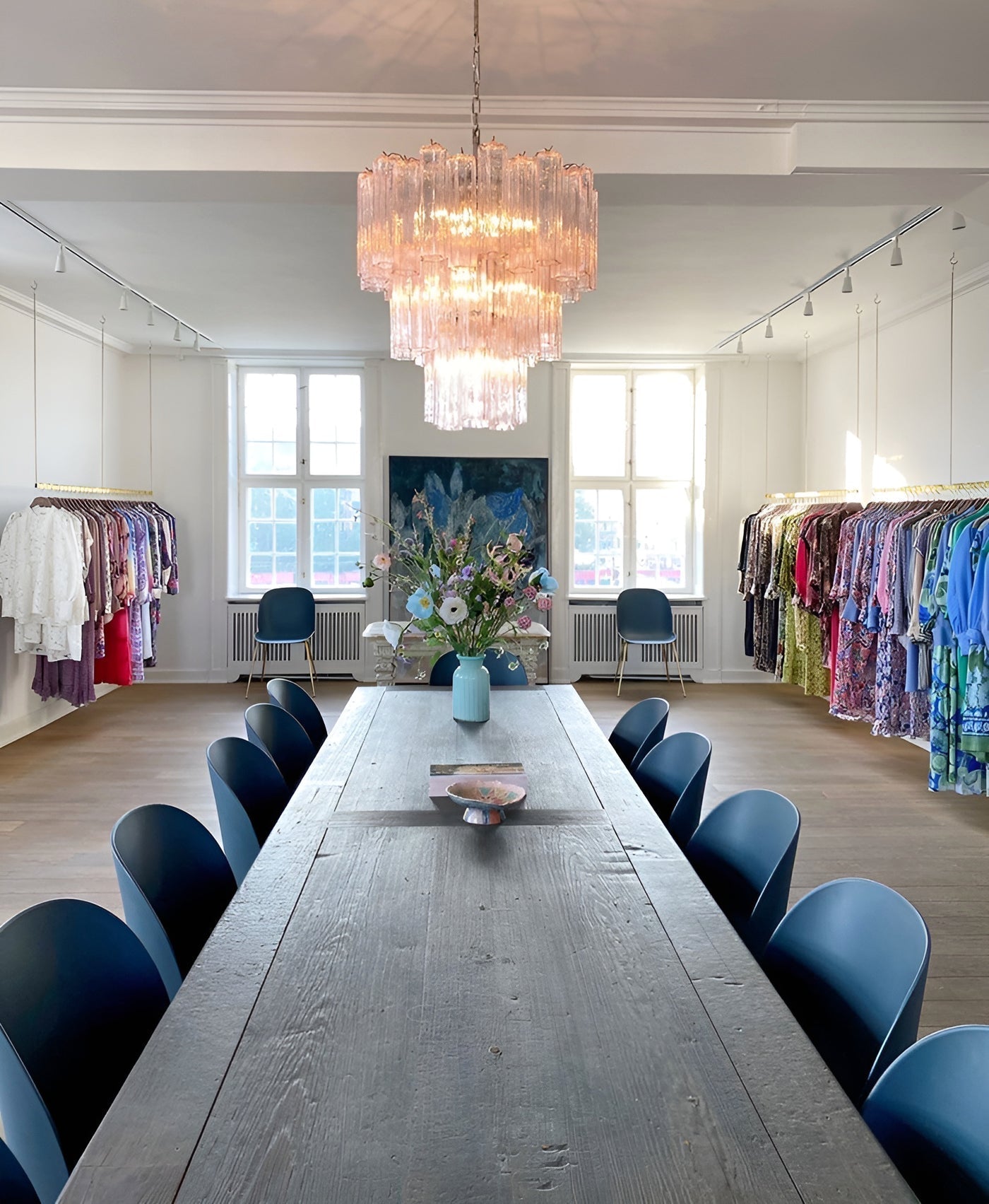 Rose Murano Glass Chandelier - YIOSI