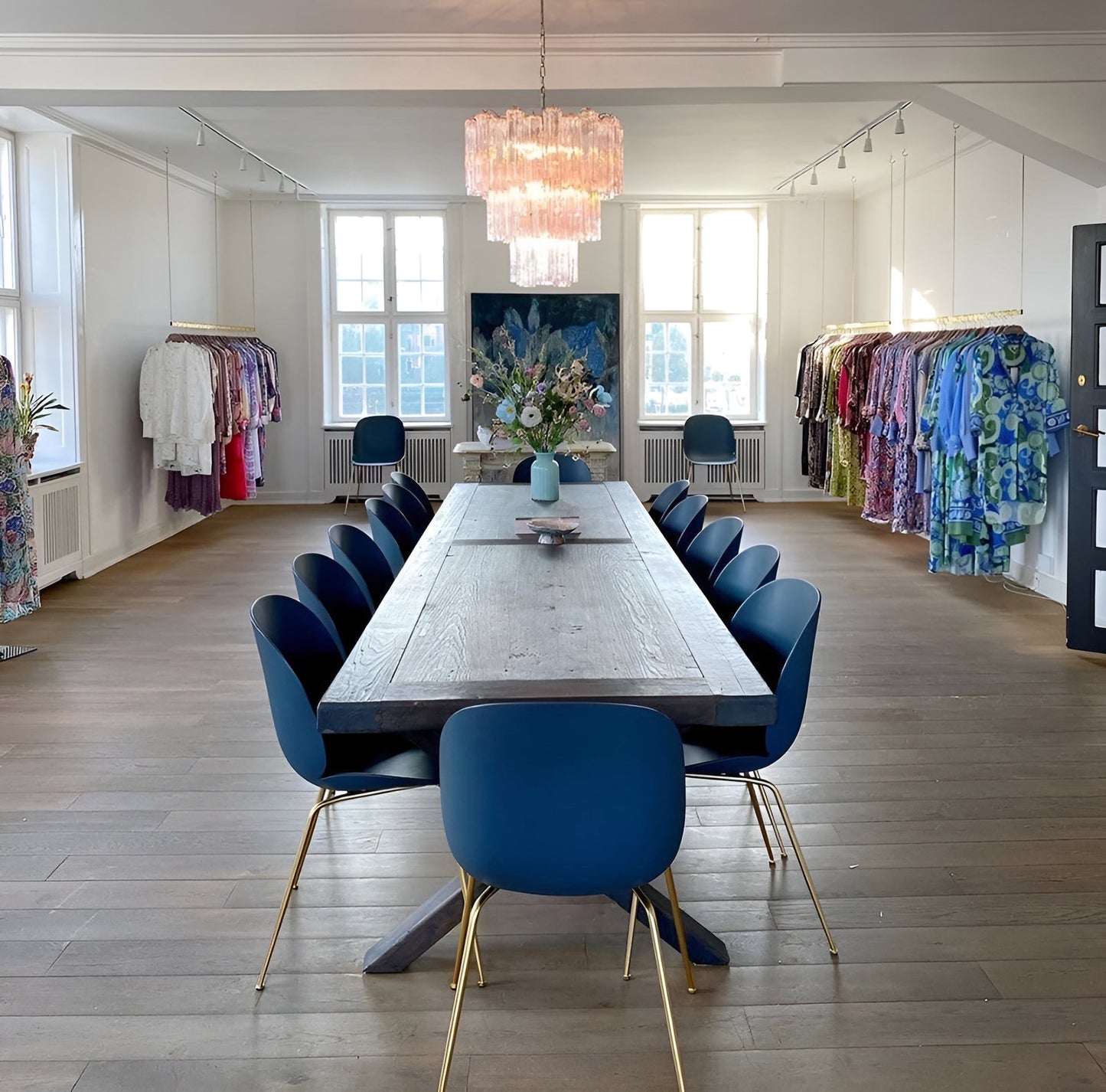 Rose Murano Glass Chandelier - YIOSI