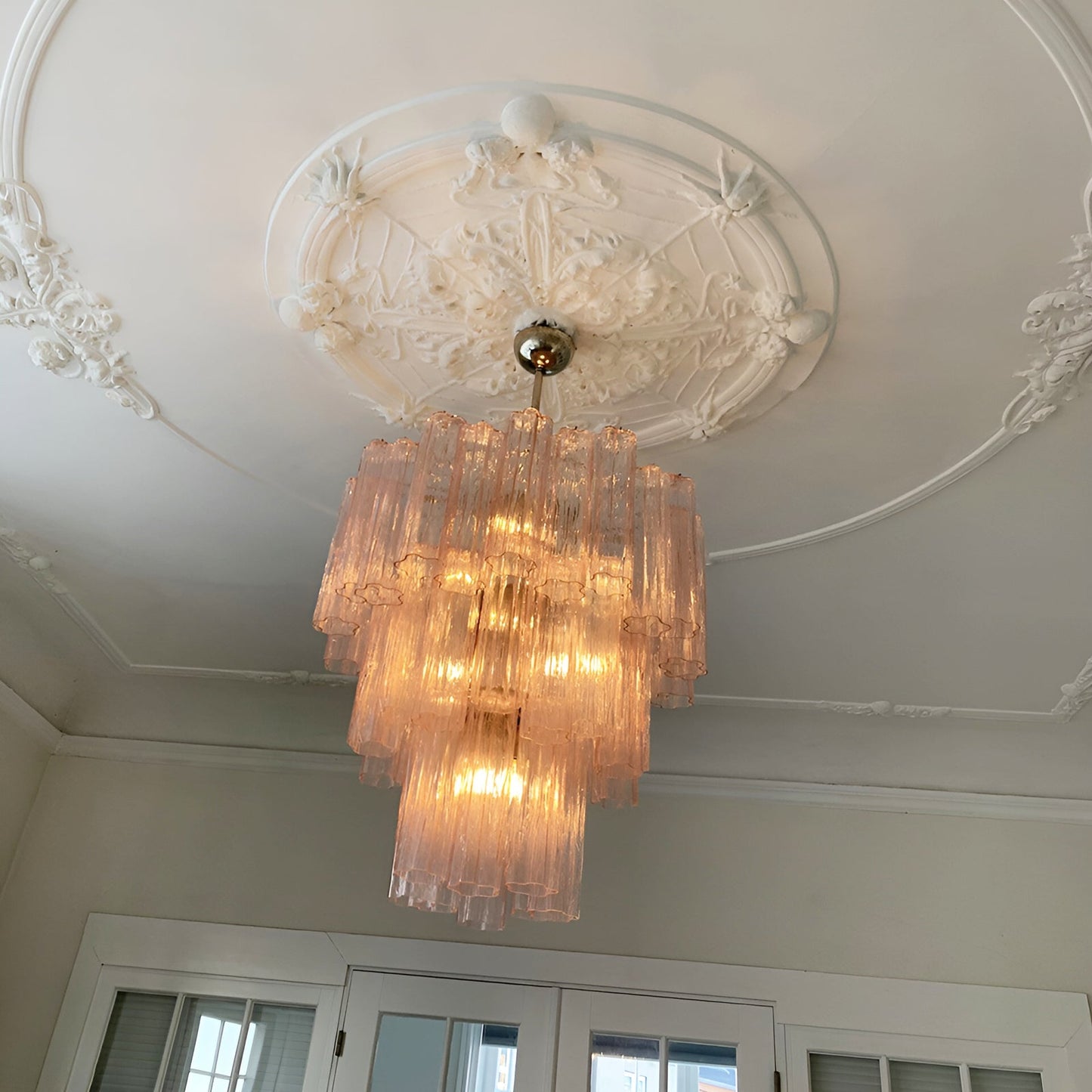 Rose Murano Glass Chandelier - YIOSI