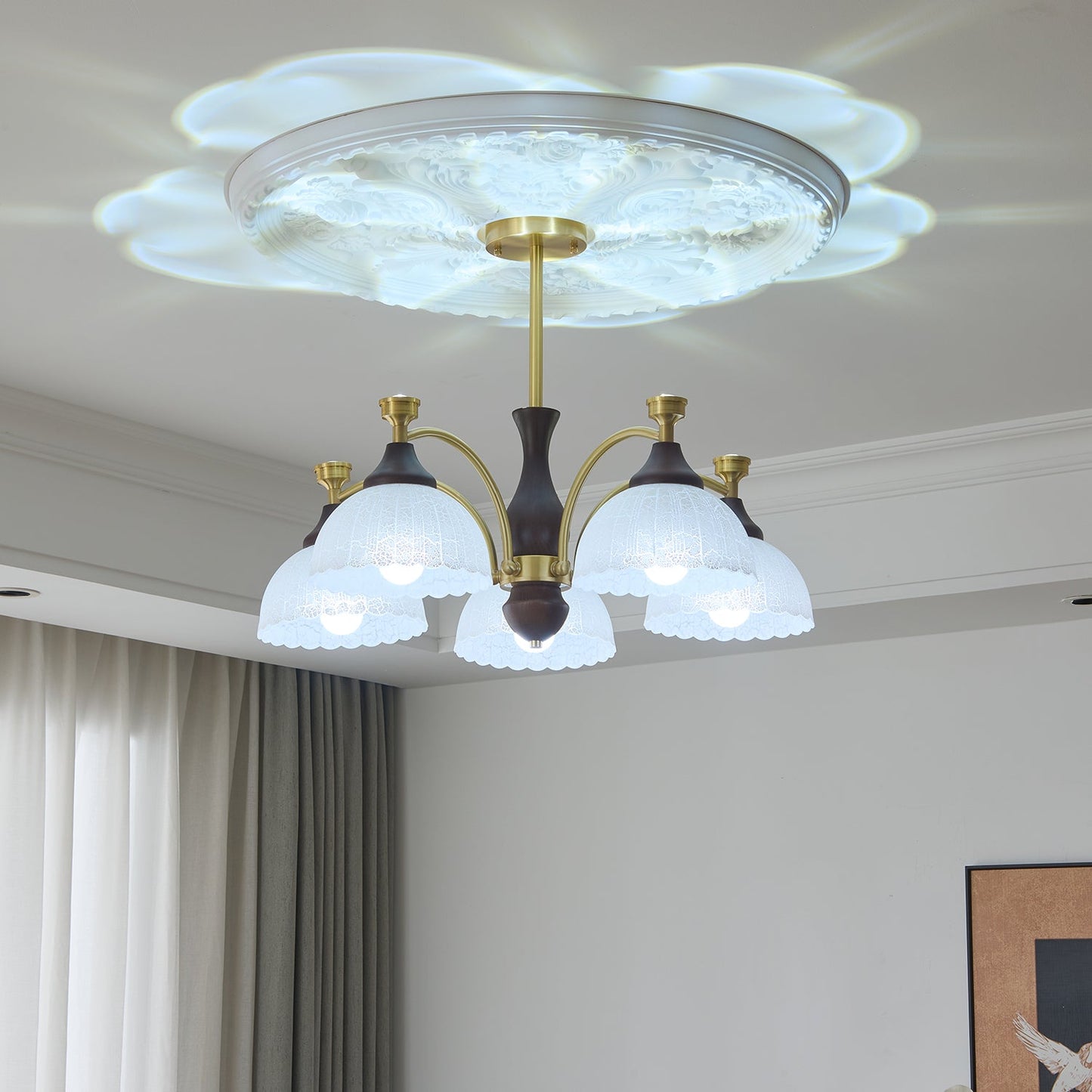 Rosetta Chandelier - YIOSI